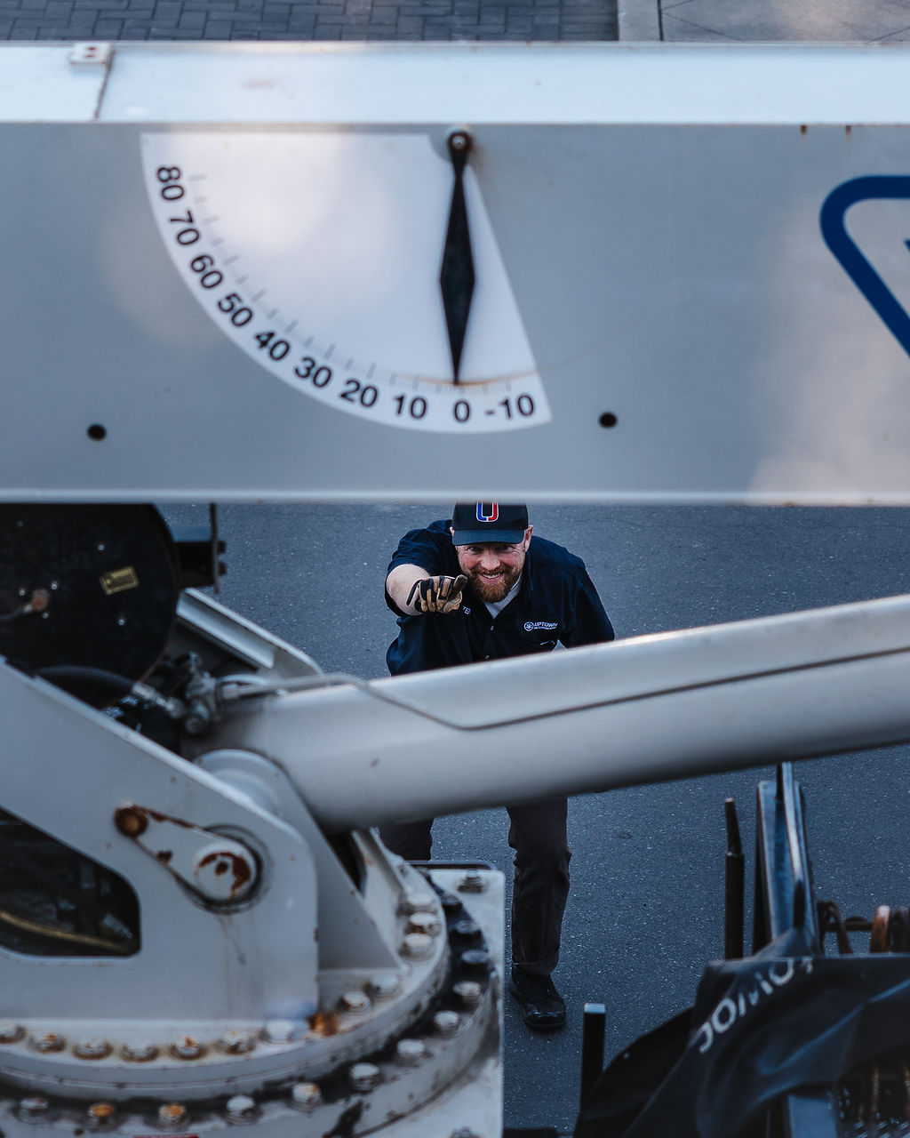 Uptown Air Conditioning technician on the job